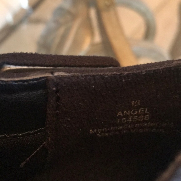 Xappeal Black‎ Suede Angel Ankle Bootie Boots - Picture 6 of 7